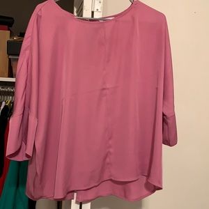 Express pink blouse